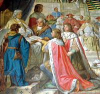 マイセン・アルブレヒツブルク、皇帝から受封するエルンストとアルプレヒト