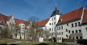 ノッセン城の中庭